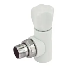 Вентиль радіаторний кутовий PPR 25x3/4 (Koer K0168.PRO) (KP0217)