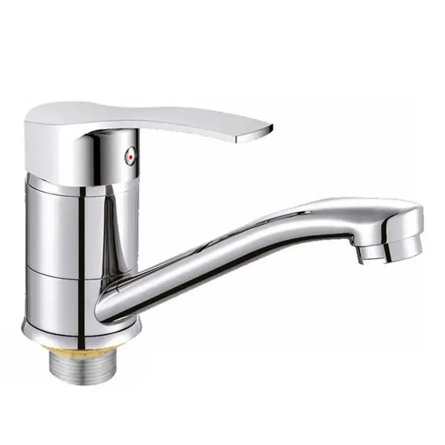 Змішувач для умивальника Cron Focus 555-15 СМ гайка (CR0227)