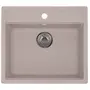 Мийка кухонна Zerix ZS-5751S-06 Бежева (ZX4597)