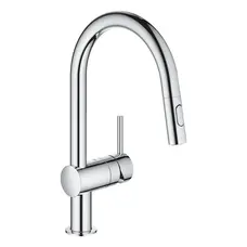 Змішувач для кухні з висувним виливом Grohe Minta (32321002) Змішувач для кухні з висувним виливом Grohe Minta (32321002)