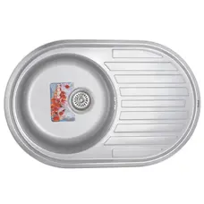 Мийка кухонна HAIBA 77x50 (satin) (HB0563)