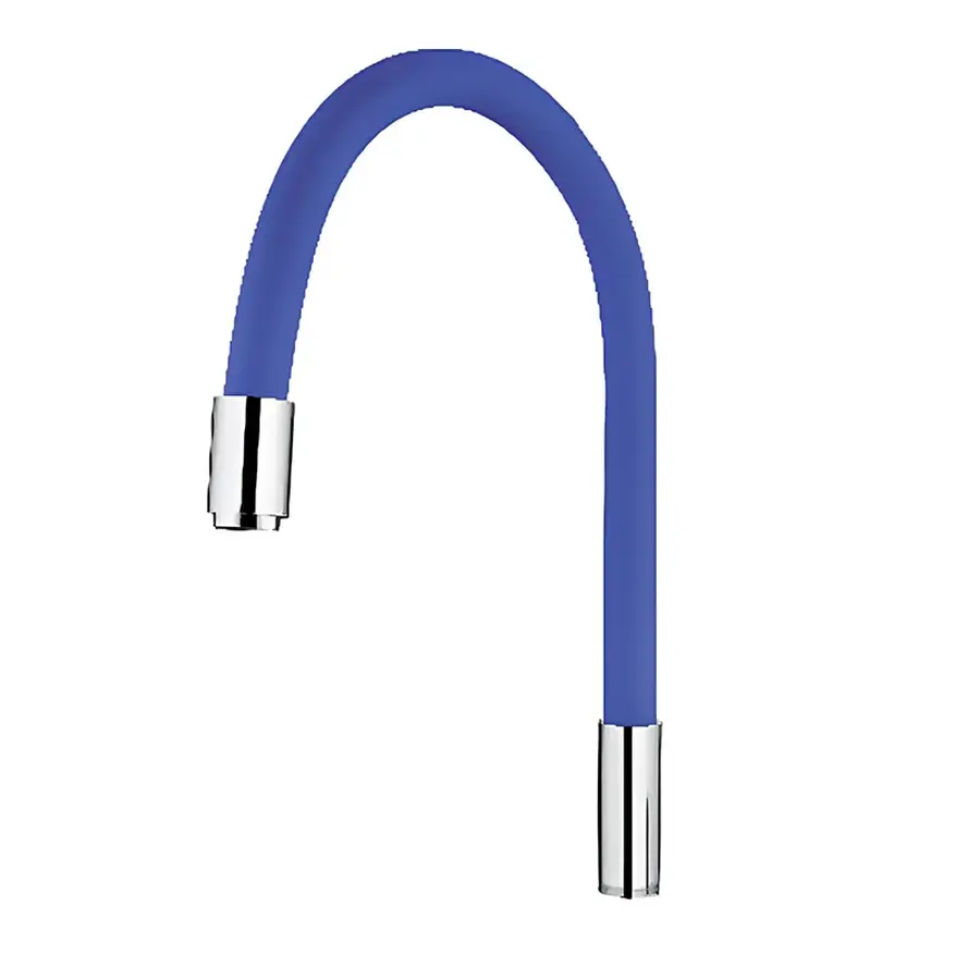 Вилив для змішувача гнучкий синій Mixxus Premium (MI0563)