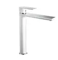 Змішувач для умивальника HAIBA ALEX 001 HIGH WHITE-CHROME (HB9564)