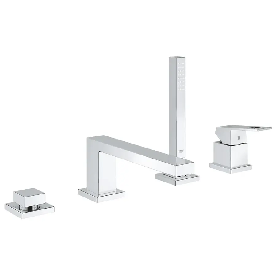 Змішувач на борт ванни на 4 отвори Grohe Eurocube (19897001)