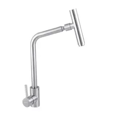 Змішувач для кухні Haiba SUS 017 з поворотним виливом (HB3897) Змішувач для кухні Haiba SUS 017 з поворотним виливом (HB3897)