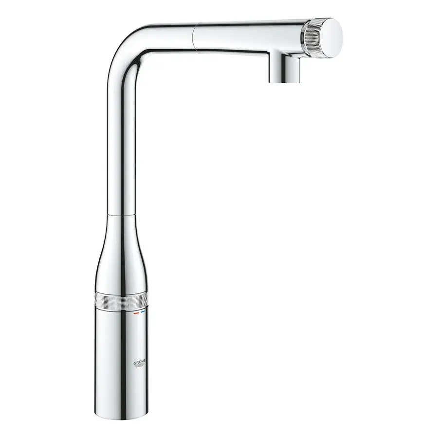 Змішувач для кухні з висувним виливом Grohe Essence SmartControl (31615000)