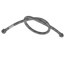 Гнучкий шланг для підключення води гайка 1/2'' - Штуцер 1/2'' (30 см) Zerix (ZX1560)