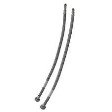 Гнучкі шланги для змішувача гайка 1/2'' - Штуцер M10 (150 см) 2 шт Zerix (ZX1578)