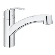 Змішувач для кухні з висувним виливом Grohe Eurosmart (30305000)