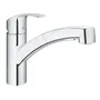 Змішувач для кухні з висувним виливом Grohe Eurosmart (30305000)