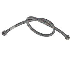 Гнучкий шланг для підключення води гайка 1/2'' - Штуцер 1/2'' (100 см) Zerix (ZX1565)