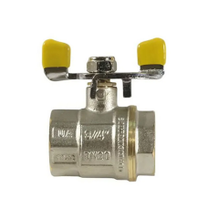 Кран кульовий СК 3/4" ГГМ YELLOW art. 602 (SK0098)