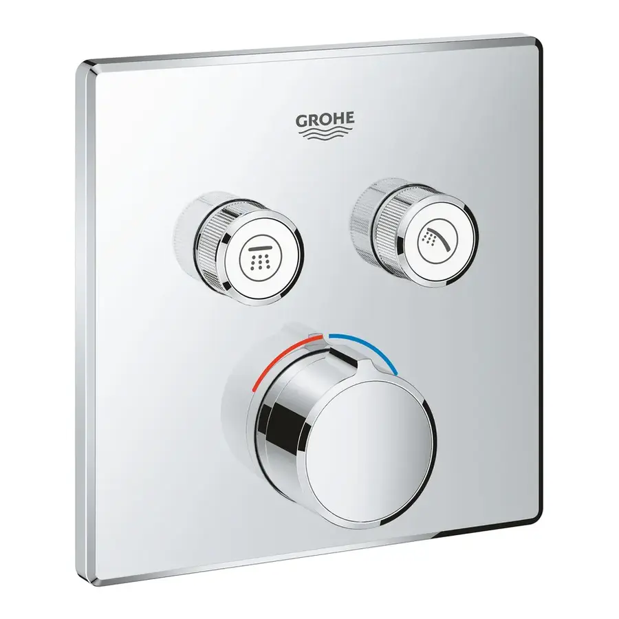 Змішувач прихованого монтажу на 2 споживача Grohe SmartControl Mixer (29148000)