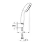 Душовий набір з тримачем, 2 режими струменя Grohe New Tempesta Classic (26164001)