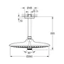 Верхній душ зі стельовим кронштейном Grouphoria (26461000)