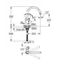 Змішувач для кухні Grohe BauLoop New (31232001)