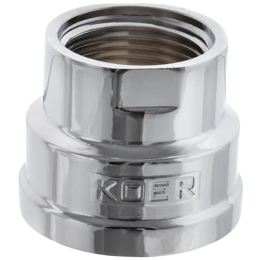 Муфта редукційна 1"х1-1/4" (хром) Koer KF.C1012.chr (KF0123)