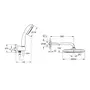 Душовий гарнітур зі штангою, 3 режими струменю Grohe Rainshower SmartActive (26593000)