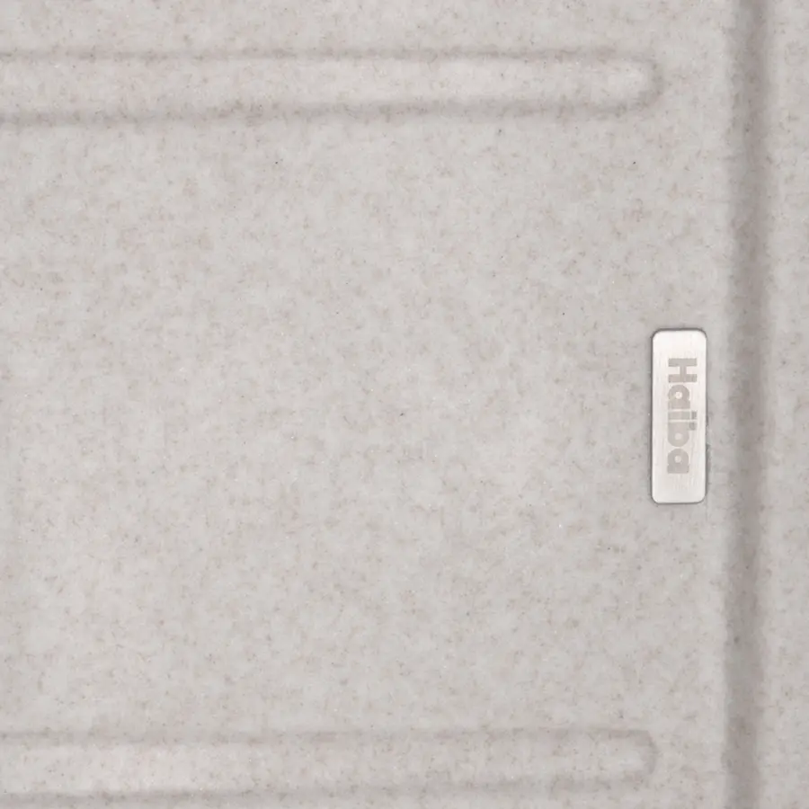 Мийка кухонна Haiba HB8210-G322 Beige 620x500x200 (HB0986)