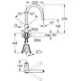 Змішувач для кухні з висувним виливом Grohe Minta (32321002)