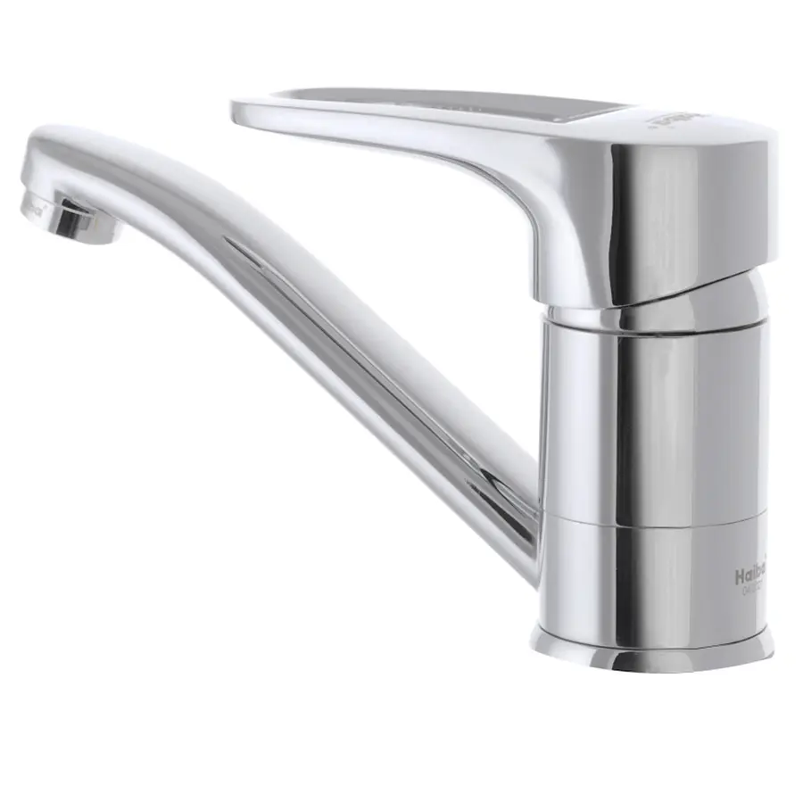 Змішувач для умивальника Haiba Opus 555 (вилив 15 см) (HB0336)