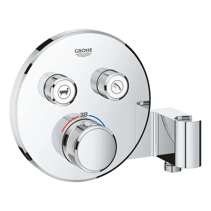 Термостат прихованого монтажу на 2 споживача Grohe Grohtherm SmartControl (29120000)