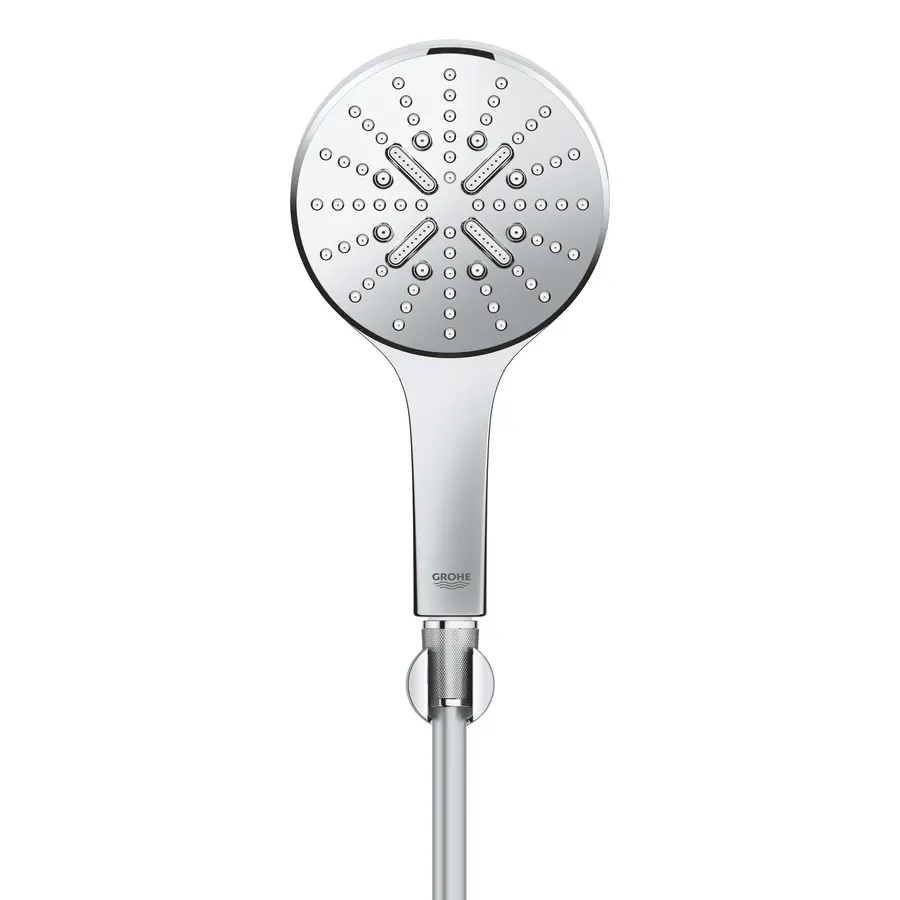 Душовий набір з тримачем, 3 режими струменя Grohe Rainshower SmartActive (26581000)