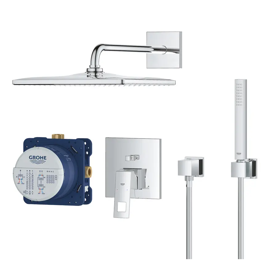Душова система прихованого монтажу зі змішувачем Grohe Eurocube (25238000)