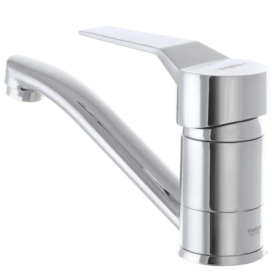 Змішувач для умивальника Haiba Zeon 555 (вилив 15 см) (HB0414)