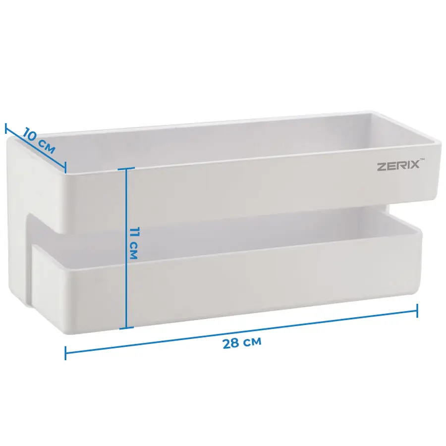 Полиця для ванної кімнати Zerix A8042 (ZX2814)