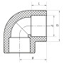 Кут 90 110 PPR Koer K0206.PRO (KP2571)