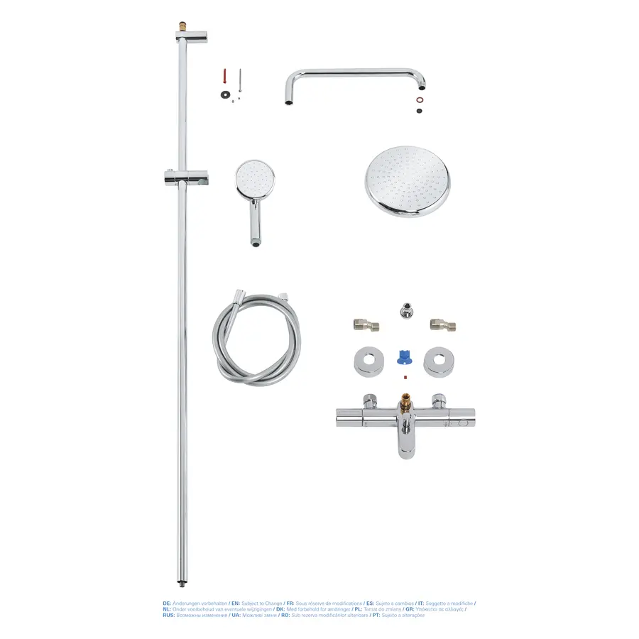 Душова система з термостатом для душа Grohe New Tempesta Cosmop. System (26223001)