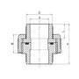 Муфта роз'ємна універсальна Koer K0270.PRO 32 PPR (KP2914)