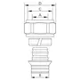 Євроконус Koer KR.1152 - 3/4”x16 (KR3182)