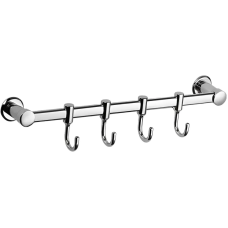 Планка з 4-ма гачками 290 мм HAIBA HB205-4 (HB0490)