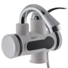 Водонагрівач 3,3 kW проточний, з індикатором температури, на мийку, короткий вилив ZERIX ELW12-2E (ZX2784)