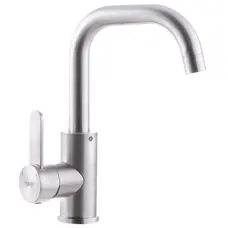 Змішувач для умивальника з нерж. стали SUS304 Zerix SAS-001G (ZX3121) Змішувач для умивальника з нерж. стали SUS304 Zerix SAS-001G (ZX3121)