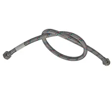 Гнучкий шланг для підключення води гайка 1/2'' - Штуцер 1/2'' (150 см) Zerix (ZX1567)