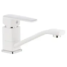 Змішувач для умивальника Mixxus Missouri 555 (вилив 15 см) білий (MI0593)