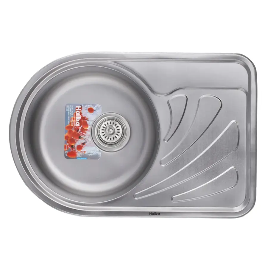 Мийка кухонна HAIBA 67x44 (decor) (HB0557)