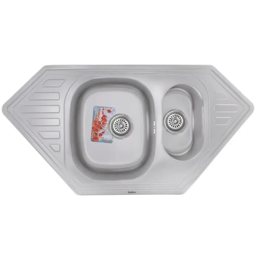 Мийка кухонна Haiba 100x50 (Satin) (HB0524)