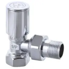 Кран для рушникосушки кутовий Koer KR.531 - 1/2" (Ціна за 1 шт.) (KR3073)