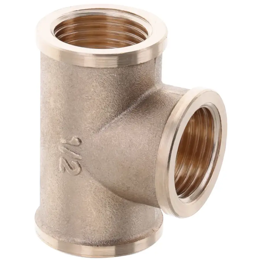 Трійник KOER KF.T06F.WN - 1/2'' FFF (KR3028)