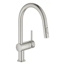 Змішувач для кухні з висувним виливом Grohe Minta (32321DC2)