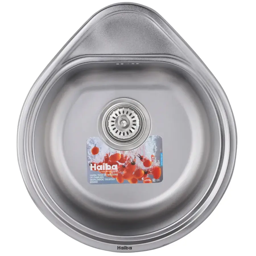 Мийка кухонна HAIBA 50x44 (satin) (HB0540)