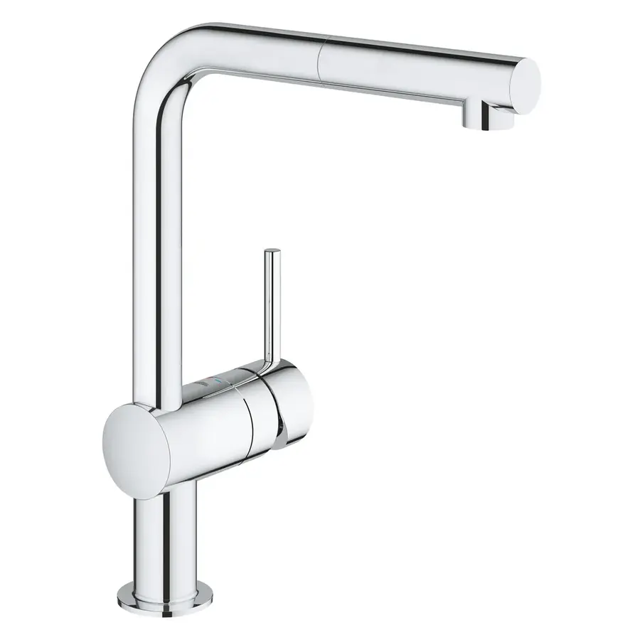 Змішувач для кухні з висувним виливом Grohe Minta (32168000)