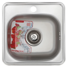 Мийка кухонна Zerix Z3838-06-160E (Satin) (ZM0555)