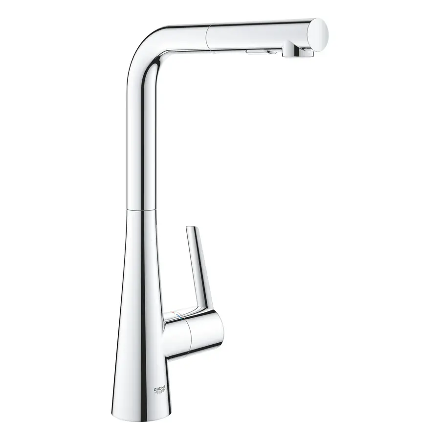 Змішувач для кухні з висувним виливом Grohe Zedra (32553002)