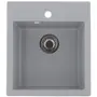 Мийка кухонна Zerix ZS-4651S-09 Сіра (ZX4567)