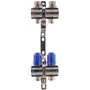 Колекторний блок з термостатичними клапанами Koer KR.1100-02 1"x2 ways (KR2628)